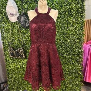 Red Homecoming Dress Size 11